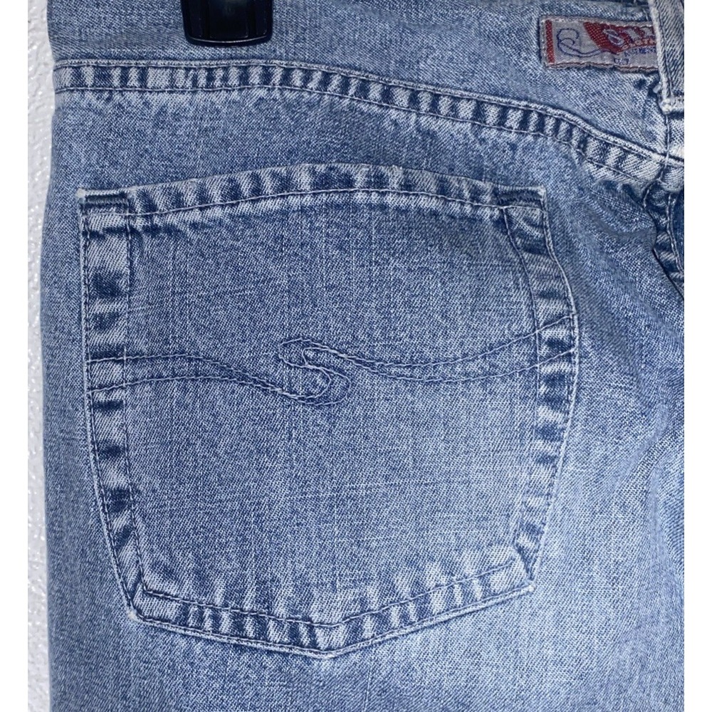 Silver Jeans Women's Flare Wide Leg Jeans - Light Blue - Picture 10 of 14